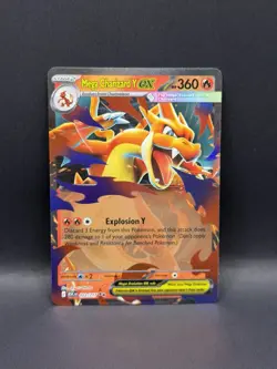 Mega Charizard Y ex 022/217 DOUBLE RARE HOLO Ascended Heroes Pokemon TCG English - Image 2