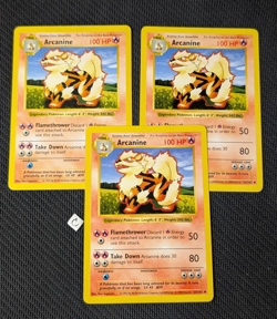 Arcanine 23/102 - Shadowless Base Set Uncommon (You Pick) Pokemon TCG NM-MP - Image 1