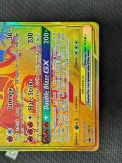 Charizard & Reshiram GX SM247 - Standard Black Star Promo Pokemon TCG NM - Image 5