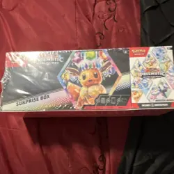 Nintendo Pokemon TCG Prismatic Evolutions Surprise Box Eevee Sealed 2025 - Image 1