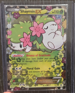 Pokemon Shaymin EX XY148 XY Promo Holo Basic 110HP Mammal Pokemon TCG 60 Attack - Image 1