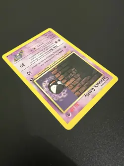 Sabrina’s Gastly 96/132 Gym Challenge Unlimited 2000 Pokemon Card Common NM - Image 4