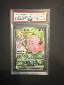 Pokemon TCG Lillie's Clefairy EX 173/159 Sv09: Journey Together PSA 9 Lot - Image 2