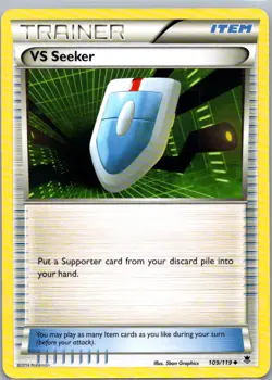 Pokemon TCG VS Seeker 109/119 Phantom Forces NM - Image 1