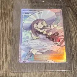 Pokemon TCG Lillie Trainer Full Art Ultra Rare Holo 147/149 SM Base Set - Image 1