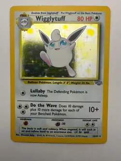 Wigglytuff 16/64 Jungle Pokemon Unlimited Holo Near Mint - Image 1