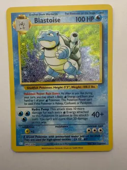 Blastoise 003/034 Holo Classic Collection Trading Card Game Classic Pokemon NM - Image 1