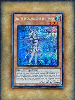 Yugioh Water Enchantress Of The Temple MP23-EN265 Secret Rare 1st Ed NM - Image 1