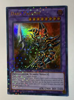 *** DARK PALADIN *** MINT 1ST EDITION ULTRA RARE DUEL TERMINAL HAC1-EN018 YUGIOH - Image 1