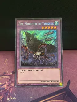 SEA MONSTER OF THESEUS RATE-EN081 SECRET RARE 1st Ed NM - Image 1