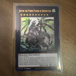 Yugioh - Jupiter the Power Patron of Destruction DOOD-EN044 Ultra Rare NM - Image 1