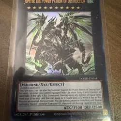 Yugioh - Jupiter the Power Patron of Destruction DOOD-EN044 Ultra Rare NM - Image 2
