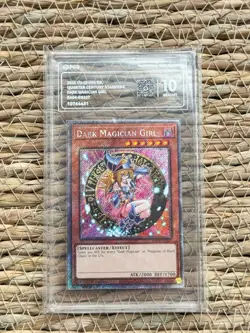 Yu-Gi-Oh Dark Magician Girl 3rd Art Quarter Century Secret Rare RA04-EN107 - Image 1