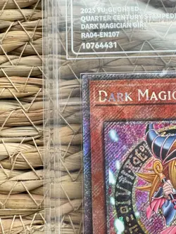 Yu-Gi-Oh Dark Magician Girl 3rd Art Quarter Century Secret Rare RA04-EN107 - Image 2