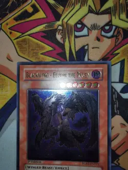 Blackwing - Elphin the Raven rgbt-en013 1st Ed (NM/VLP) Ultimate Rare Yu-Gi-Oh! - Image 2