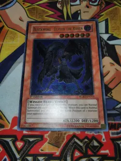 Blackwing - Elphin the Raven rgbt-en013 1st Ed (NM/VLP) Ultimate Rare Yu-Gi-Oh! - Image 3