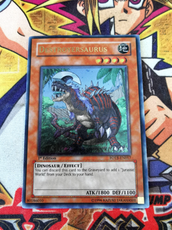 Destroyersaurus fotb-en017 1st Edition (LP/MP) Ultimate Rare Yu-Gi-Oh! - Image 1