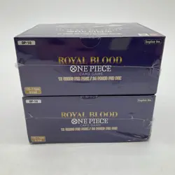 Lot of (2) One Piece TCG OP-10 Royal Blood Booster Boxes SEALED ENGLISH - Image 4