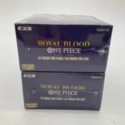Lot of (2) One Piece TCG OP-10 Royal Blood Booster Boxes SEALED ENGLISH - Image 5