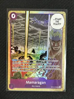 One Piece Adventure on Kami's Island Mamaragan OP15-078 Event SR English x2 - Image 1