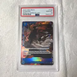 Bandai One Piece Sogeking OP03-122 Pillars of Strength Foil Secret Rare PSA 10 - Image 1