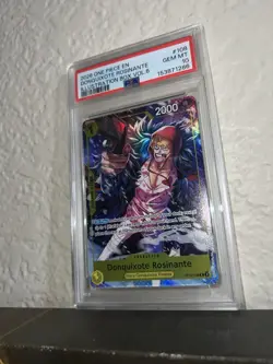 One Piece Illustration Box Vol. 6 Donquixote Rosinante OP12-108 PSA GEM MT 10 - Image 2
