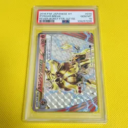 PSA10 Pokemon Card Pyroar BREAK XY11 010/054 1st Edition Japanese - Image 1