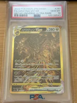 PSA10 Pokemon Card Giratina VSTAR UR VSTAR Universe Japanese TCG - Image 1