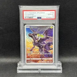 PSA10 Pokemon Card Zekrom CHR 195/184 VMAX Climax Japanese TCG - Image 1