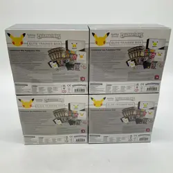 Lot of (4) Pokemon TCG Celebrations Elite Trainer Boxes SEALED ETB NEW - Image 2