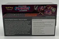 Pokemon TCG Sword & Shield Fusion Strike Build & Battle Stadium Box SEALED - Image 3