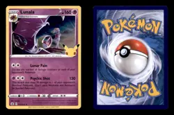 Lunala 015/025 Holo R Celebrations Pokemon Holo - Image 3