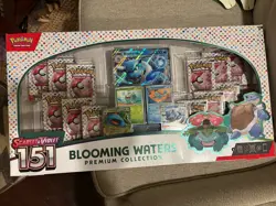 Pokemon TCG Scarlet & Violet 151 Blooming Waters Premium Collection Sealed - Image 1