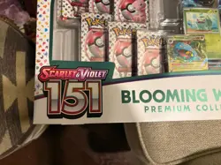 Pokemon TCG Scarlet & Violet 151 Blooming Waters Premium Collection Sealed - Image 4
