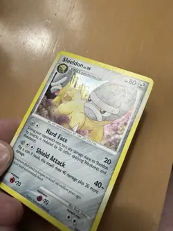 2007 Pokemon Shieldon DP08 Diamond and Pearl Holo MP - Image 2