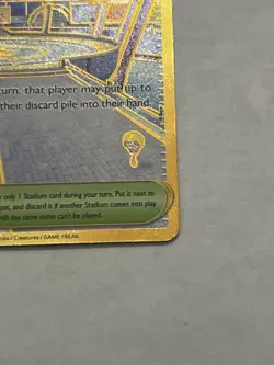 Pokemon Sv10: Destined Rivals Levincia 244/182 Hyper Rare Full Art Holo - Image 4