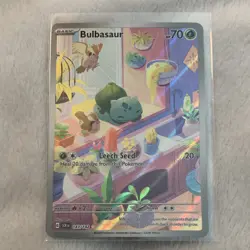 Pokemon Bulbasaur 143/142 Stellar Crown IR Holo Full Art (EN) - Image 1