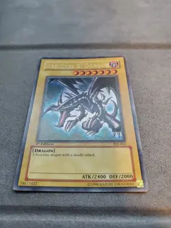 Red-Eyes Black Dragon SDJ-001 Ultra Rare 1st Edition Yu-Gi-Oh Joey Starter Deck - Image 4