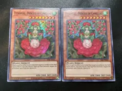 2x Tytannial, Princess of Camellias SESL-EN041 1st Edition Super Rare Set LP - Image 1