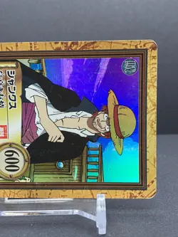 Shanks Holo Foil ONE PIECE Carddass Hyper Battle 1999 Bandai Japanese C14 [AM] - Image 3