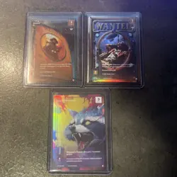 Wonders Of The First Call Of The Stones Wanted & Formless 3 card Lot - Image 1