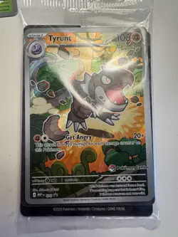 Pokemon TCG Tyrunt Perfect Order Card Pokemon Center Promo Sealed - Image 2