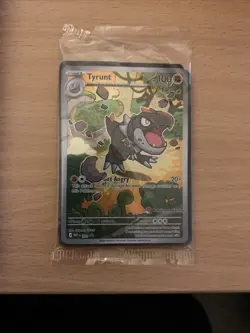 Pokemon TCG Tyrunt Pokemon Center Black Star Promo Sealed Perfect Order 070 - Image 1