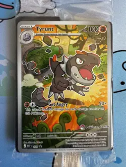 Pokemon TCG Tyrunt Perfect Order Card Pokemon Center Promo Sealed - Image 1