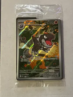 Tyrunt 070 Pokemon Center Stamped Perfect Order Promo Card Sealed - Image 1