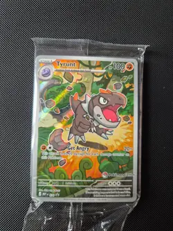Tyrunt 070 perfect order promo Pokemon Center Stamped SEALED - Image 1
