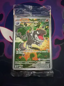 Pokemon TCG Tyrunt Perfect Order Card Pokemon Center Promo Sealed - Image 1