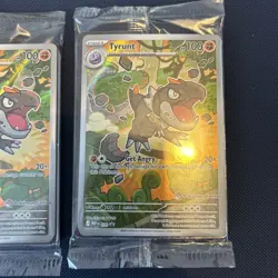 Pokemon TCG Tyrunt Perfect Order Card Pokemon Center Promo Sealed X2 - Image 3