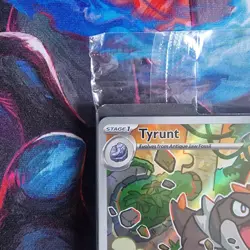 Pokemon Center Tyrunt Stamped Promo Card Perfect Order (sealed) - Image 2