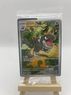 Pokemon Perfect Order Pokemon Center Exclusive Tyrunt 070 Stamped Promo SEALED - Image 1